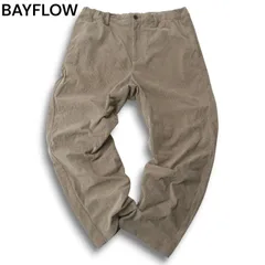 22AW★ BAYFLOW ベイフロー 秋冬 コーデュロイ★ ストレッチ イージー テーパード パンツ Sz.4 メンズ