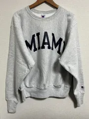 肉厚 リバースウィーブ MIAMI チャンピオン スウェット M グレー