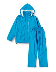 [ドキュメント] レインウェア 上下 透湿 防水 軽量 東レコーテックス ブリザテックレインスーツ ターコイズ M [ターコイズ] [M]