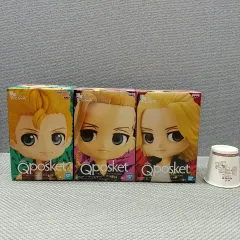 BANPRESTO（バンプレスト） Q posket（キューポスケット） 東京リベンジャーズ フィギュア 3種セット