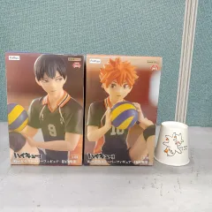 フリュー ハイキュー!! ヌードルストッパー 日向 翔陽 & 影山 飛雄 フィギュア 2種 セット