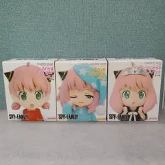 正規品 タイトー SPY×FAMILY ぷちぬい アーニャ・フォージャー 3種セット フィギュア
