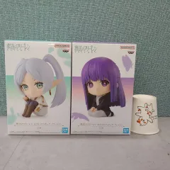 バンプレスト フィギュア 葬送のフリーレン おすわり フェルン & フリーレン 2種 セット