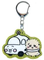 【中古】キーホルダー ラッコ 「ちいかわ ラメアクリルキーホルダー4」