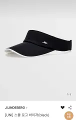 J.LINDEBERG(J.リンドバーグ) ブラック サンバイザー 新品