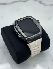 49mm ステンレスケース　Apple Watch Ultra /ラバーバンド　アップルウォッチ　ウルトラ 453