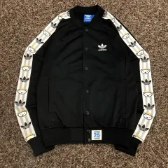 95 アディダス NIGOベア トラックジャージ サイドライン スタジャン ジャケット