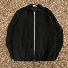 L ザラ ブルゾン ジップアップ ジャケット