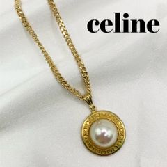 CELINE セリーヌ ヴィンテージ 星と月のチャーム ネックレス - メルカリ
