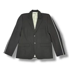 VETEMENTS Numbered Tailored Jacket パイピングナンバーテーラードジャケット ヴェトモン VL14JA600B ブラック M （2576M）のサムネイル