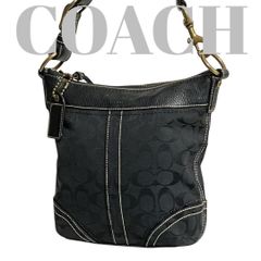 Coach Horsebit Signature Shoulder bg Y2k - メルカリ