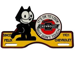 フィリックス FELIX 特大 ガラス ネオン 看板 シボレー ヴィンテージ