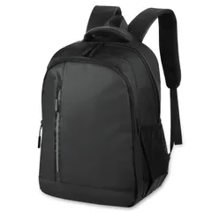 [unizom] リュック 【防災士監修】 メンズ レディース おしゃれ 人気 リュックサック タウンリュック 大容量 防災 防水 軽量 [ブラック]