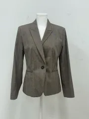 ZARA チェック ジャケット ブレーザー S