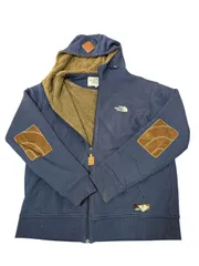 レア品！【韓国古着】ノースフェイス　パーカー　ボアジャケット　アウター　スウェット　XL相当