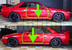 日産スカイラインGT-R BNR32 ニスモSチューンストライプセット - メルカリ