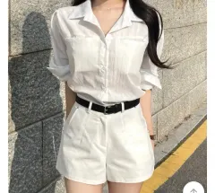 @新品@@白 ポケット シャツ