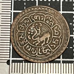 中国銀幣 チベット銀幣 Tibet 3Srang 本物 未使用近い 美品 - メルカリ