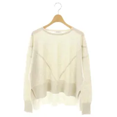 新品タグ付きMORABITO プルミエ★ニット異素材ワンピース アイボリー 38 2025年最新】モラビト プルミエの人気アイテム - メルカリ