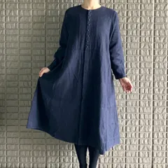 2025年最新】ネストローブ nest robe ワンピース ネイビーの人気