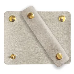 【新着商品】ビジネスバッグ バッグハンドルカバー レザー トートバッグ 滑り止めグリップ付き かごバッグ 負担を軽減 旅行 ハンドルカバー メンズ 2個セット レディース ブラック バッグ持ち手カバー ブラウン DY.2ten グレー