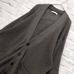 【美品】WYM ローゲージ カーディガン