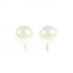 K14WG アコヤパール イヤリング 8mm