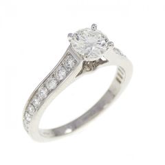 Cartier】ソリテール YG 0.19ct 8号 - メルカリ