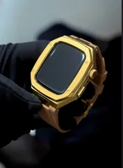 工具不要　最新　アップルウォッチ　カスタム　メタル　ラバーバンド　ベルト　スクリューレス　345