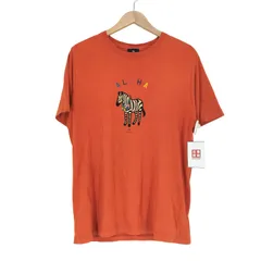 ピーエスポールスミス PS Paul Smith フロントアニマルプリントクルーネックTシャツ メンズ  L