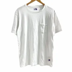 ザノースフェイス THE NORTH FACE パープルレーベル Tシャツ カットソー 半袖 白 ホワイト L ■MET1