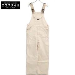 PRADA GEZ003 デニム地オーバーオール PRADA(プラダ) オーバーオールGEZ003 GEZ003 アイボリー サイズ 30