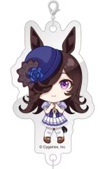 【中古】キーホルダー ライスシャワー 「ウマ娘 プリティーダービー 連結ミニアクリルキーチェーンVol.2」