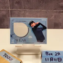 2025 EPOCH JLPGA TOP PLAYERS 安田祐香 Yuka Yasuda 037/100 女子プロゴルフ Wear ジャージ　ウェア カード