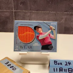 2025 EPOCH 脇元華 Hana Wakimoto 031/100 JLPGA Top Players Wear パッチ　ウェア 女子プロゴルフ カード