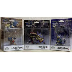 アミーボ amiibo  モンスターハンターシリーズ　オトモアイルー、マガイマガド、オトモガルク　3体セット