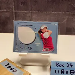 2025 EPOCH イヒョソン Hyosong Lee 034/100 JLPGA Top Players Wear ジャージ ウェア 女子プロゴルフ カード