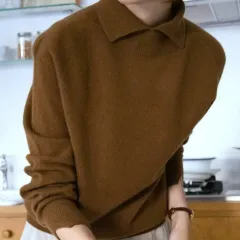 ウールカシミア ホールガーメント ムボン ぬいぐるみ 秋 冬 インナー ニット