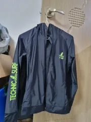 T-SURF テクニック WHO フード ジップアップ ブラック 90 95