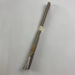 【美品】 帯締め 優品 幾何学 薄紫 正絹 和装小物  【中古】