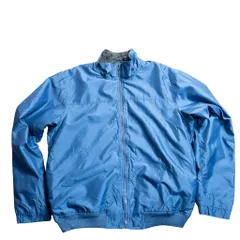 CHAPS 中綿スウィングトップジャケット ブルー Lサイズ フリースライナー付き ラルフローレン