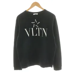 ヴァレンティノ スウェット トレーナー センターロゴ デカロゴ 黒 M ヴァレンティノ スウェット トレーナー センターロゴ デカロゴ 黒 M