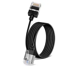 【3m】Cat6 イーサネットケーブル 3M、 極細タイプ 、超スリム 柔軟 RJ45 Cat6a LANケーブル ギガビット、 高速10Gbps 550Mhzケーブル