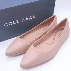 コールハーン パンプス フラットシューズ ブランド 靴 レディース 7.5サイズ ピンク COLE HAAN 【中古】