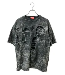 ディーゼル 半袖 Tシャツ ダメージ加工 メンズ SIZE M DIESEL