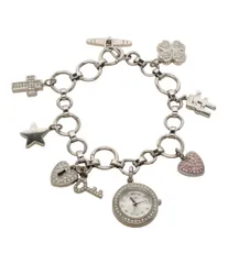 フォリフォリ 腕時計 チェーンブレスウォッチ クオーツ シルバー レディース Folli Follie