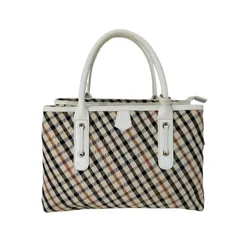 ダックス DAKS チェック柄 ハンドバッグ レディース 表記無 