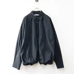未使用 アストラット ASTRAET スソバルーン レギュラーカラーシャツ F｜ブラック トップス ブラウス 長袖 カットソー【2400014686043】のサムネイル