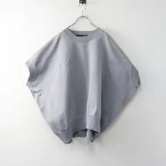 極美品 2025SS ミズイロインド mizuiro ind コクーンワイドベスト＼ライトグレー プルオーバー ニット ドルマン トップス【2400014692730】