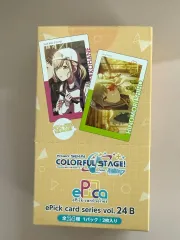プロジェクトセカイ ePick エピカ カード 24 B 未開封 ボックス まとめ パシャ